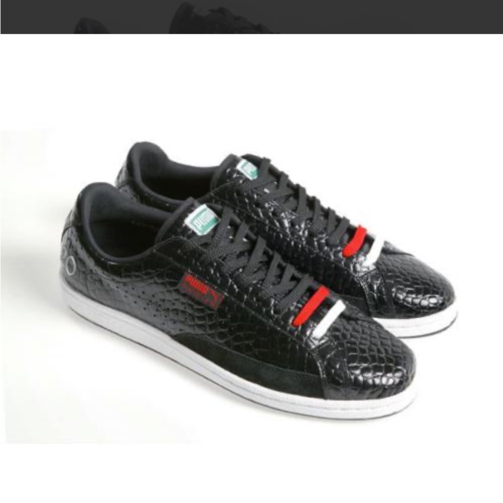 Rare Puma Sportie LA Match Crocodile Skin Unisex Men 6.5 / Women 8 Shoes NIB